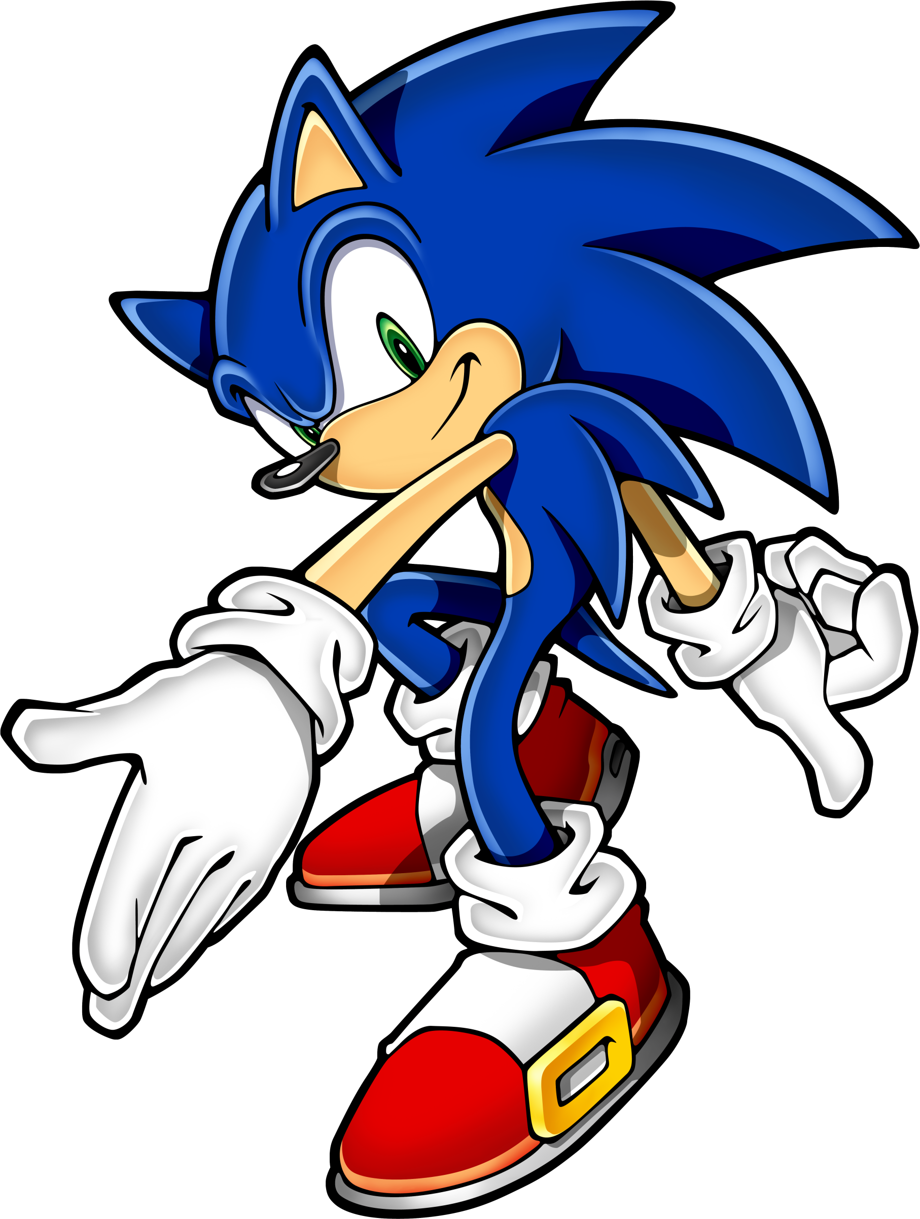 Sonic The Hedgehog Clipart Asset - Sonic The Hedgehog Characters (1814x2404)