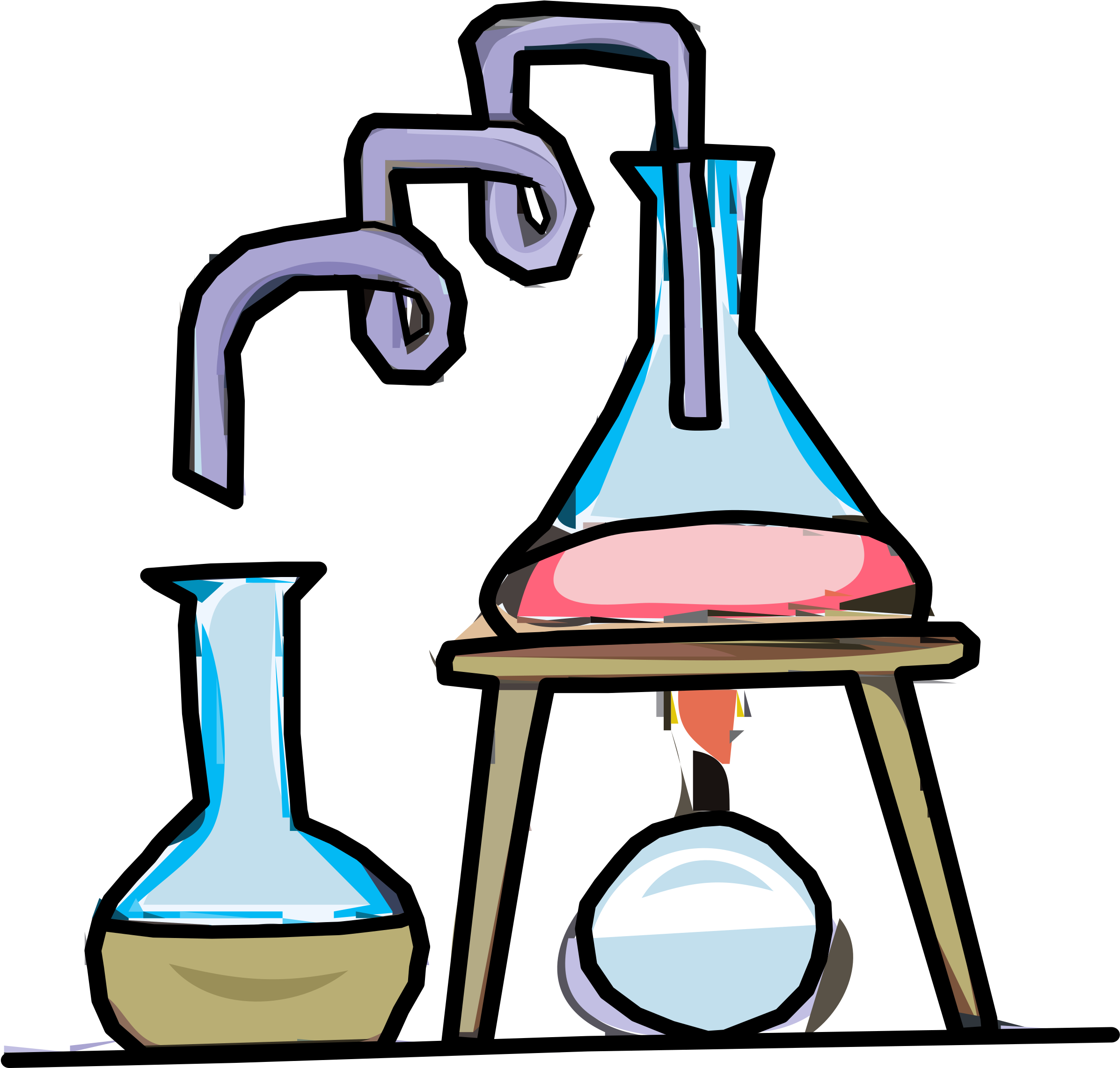 Big Image - Science Test Tube Clipart (2400x2283)