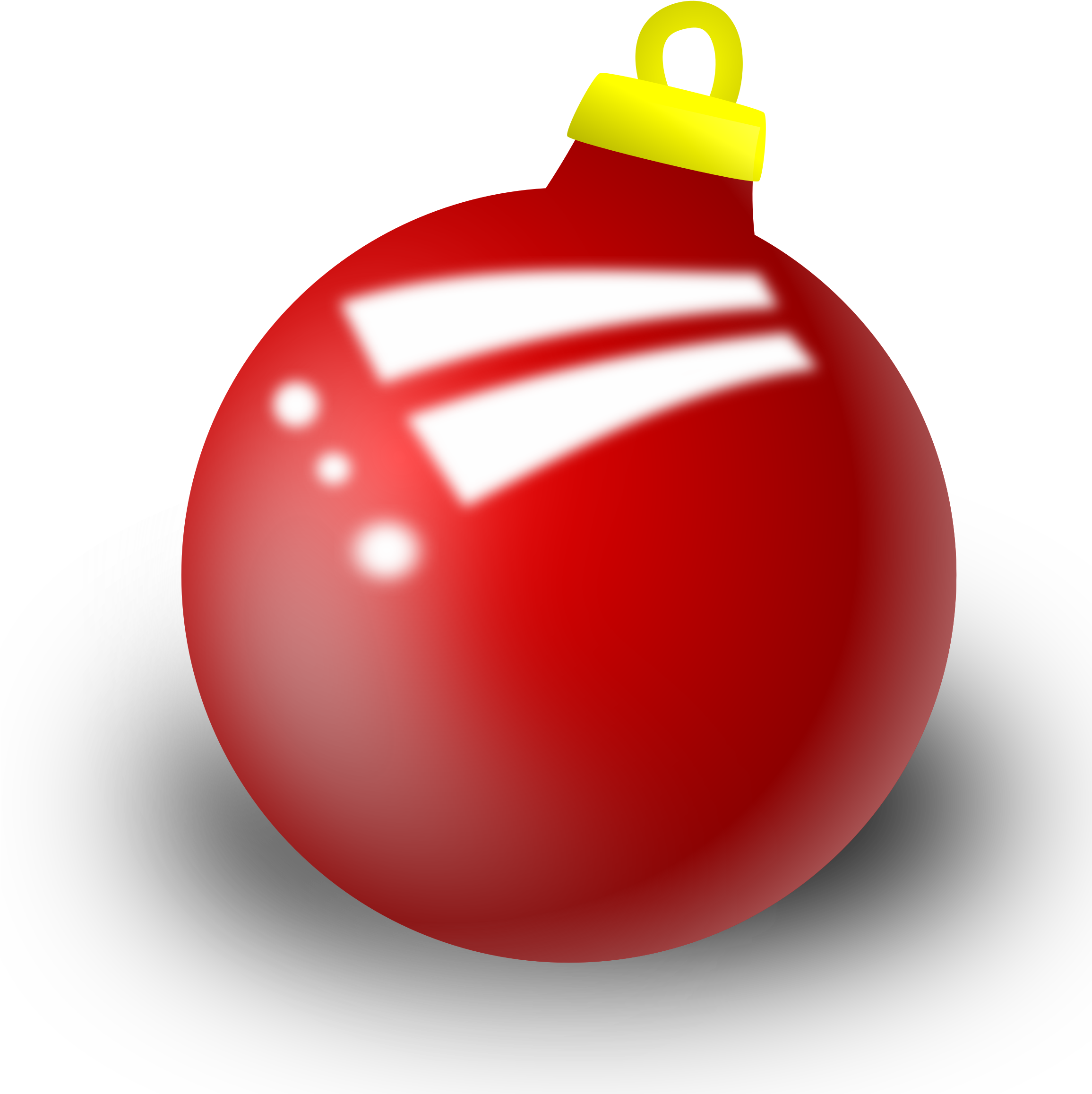 Clipart - Xmas Ornament - Christmas Ornament Clipart (2400x2400)