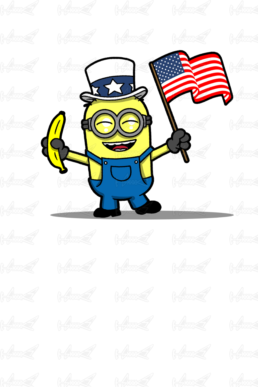 Patriotic Minion - Patriotic Minion (900x1350)
