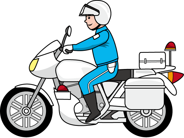 Cop Clipart Police Tool - Police Motorcycle Clipart (633x478)
