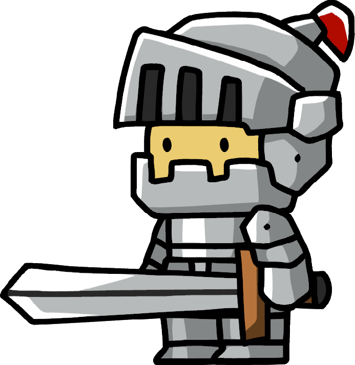 Knight - Scribblenauts Knight (693x713)