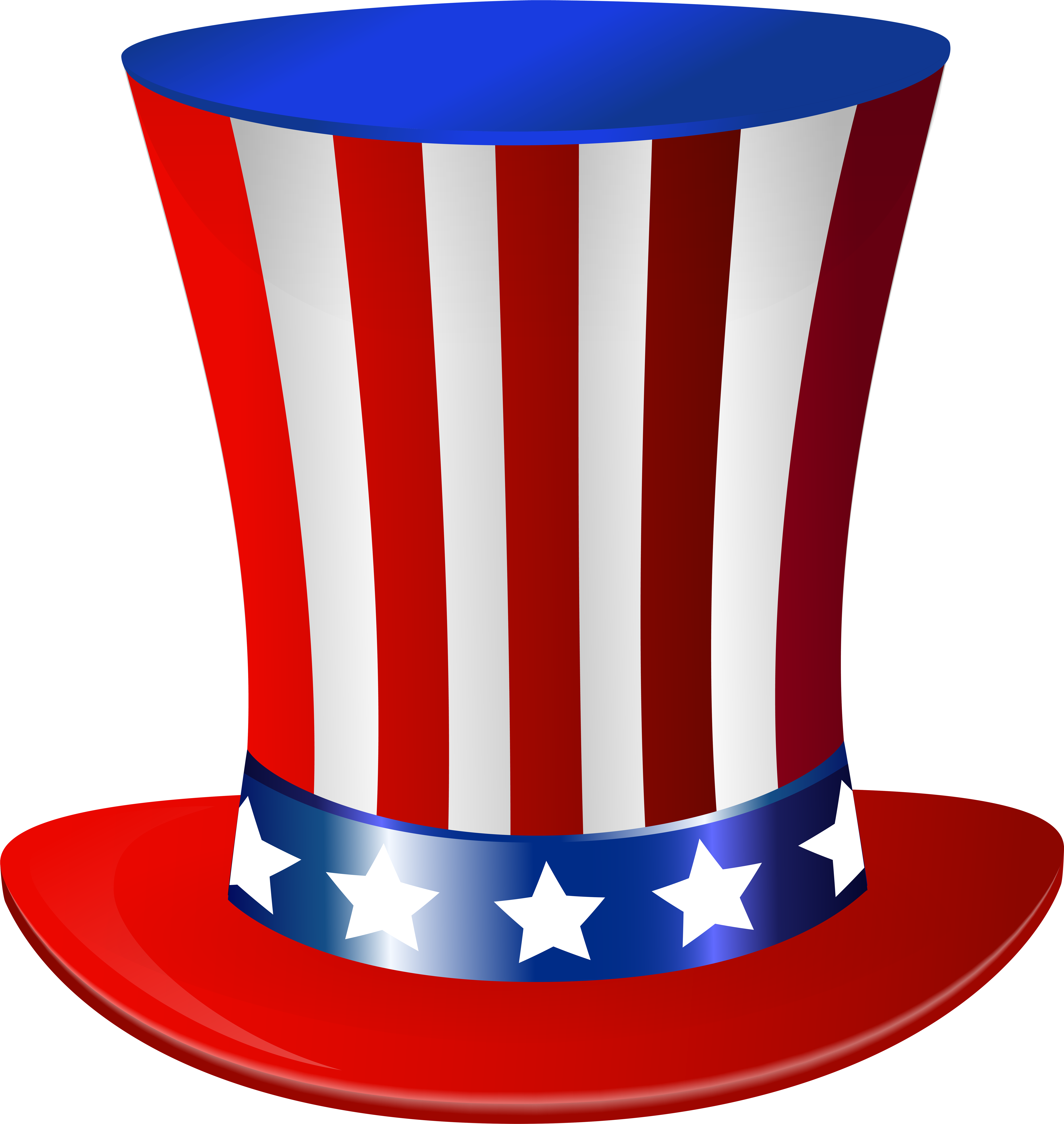 Uncle Sam Hat Png Clip Art Image - Uncle Sam Hat Png Clip Art Image (7578x8000)
