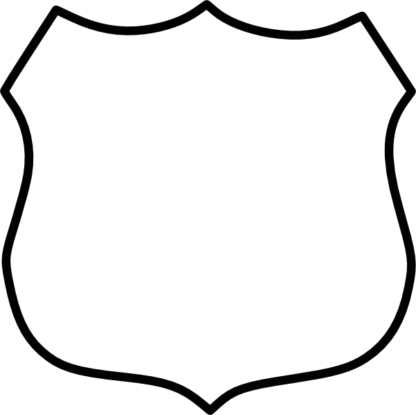 Police Shield Clip Art - Police Shield Clipart (600x598)