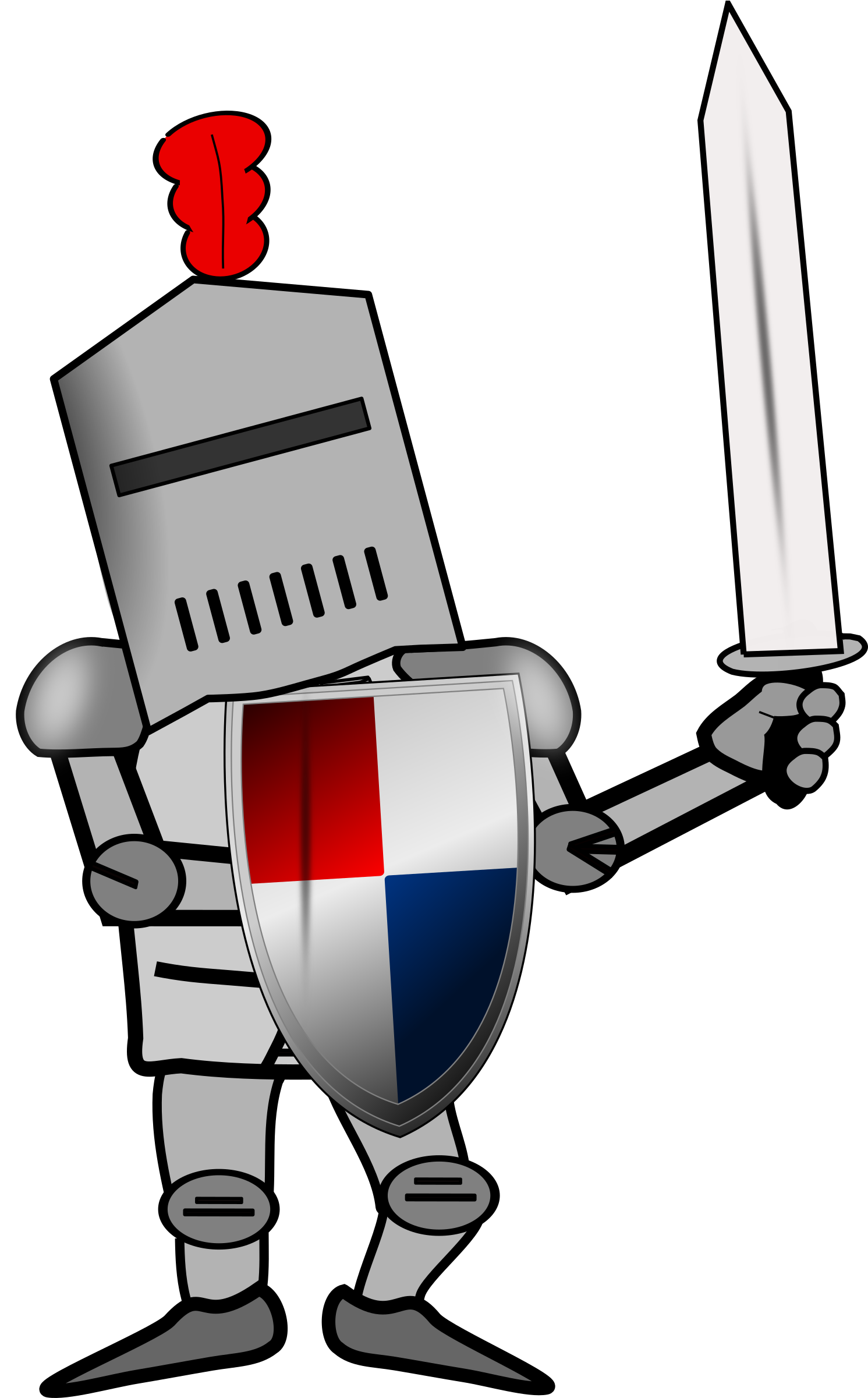 Combattant - Ritter Clip Art (1657x2400)