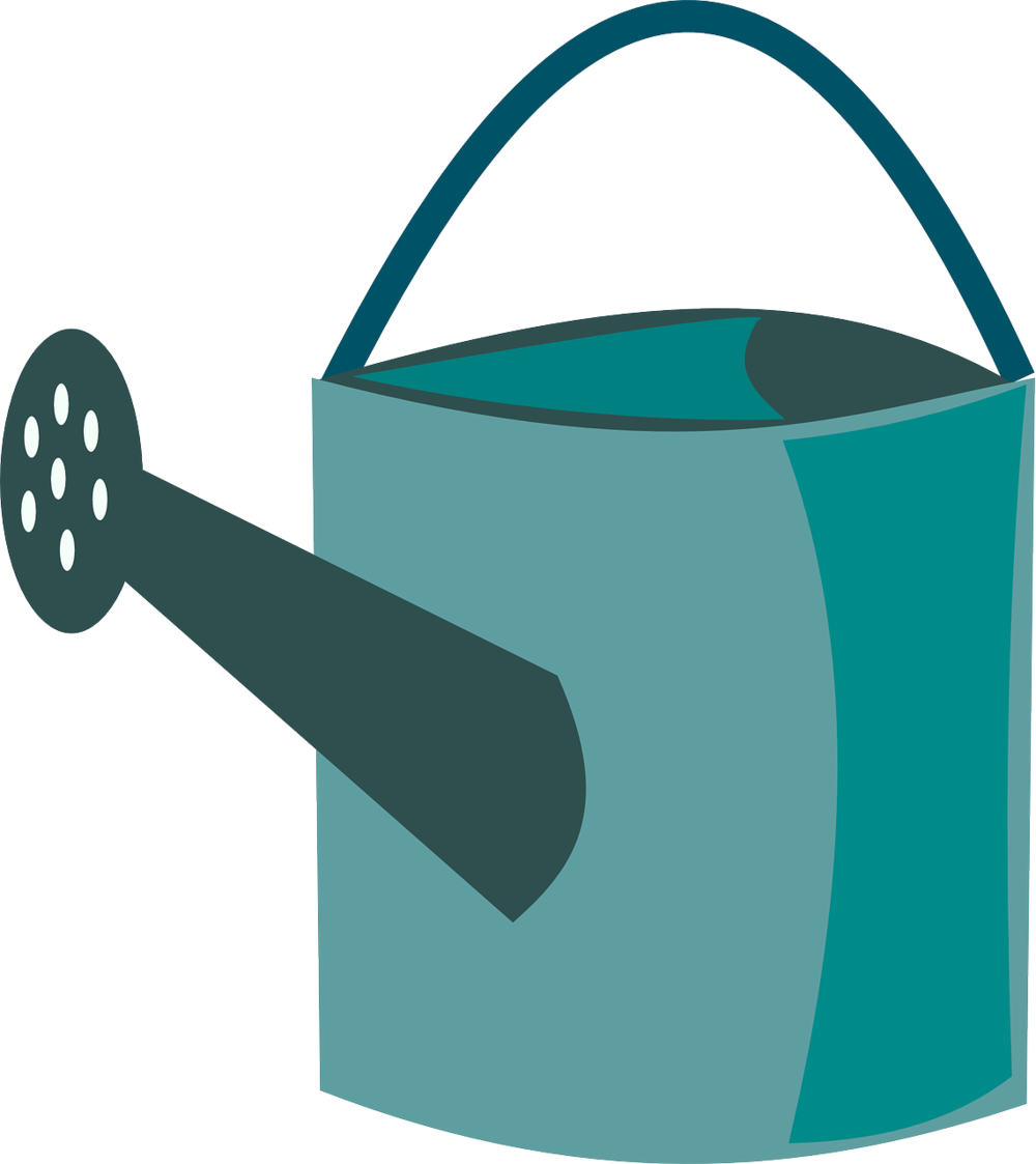 Watering Can Clipart - Watering Can Clipart Png (1000x1123)