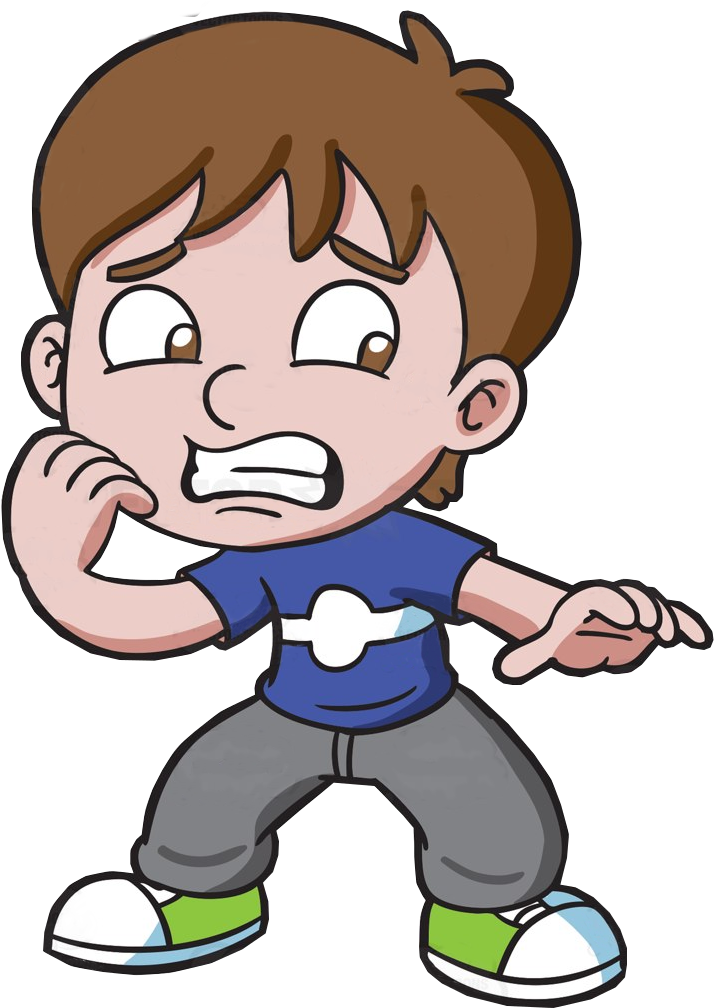 Scared Clipart - Scared Clipart (747x1024)
