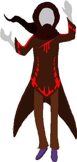 Blood Drop Clipart Images - Homestuck Mage Of Blood (338x554)