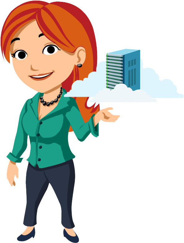 For This Exchange, You Can Use The Internet To Connect - Transparent Cartoon For Powerpoint (603x792)