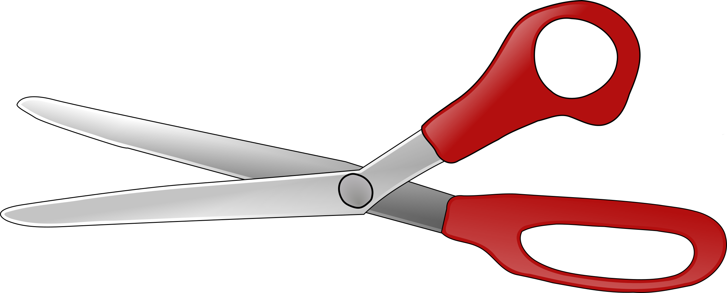 Free Stock Photos - Cartoon Picture Of Scissor (2400x969)