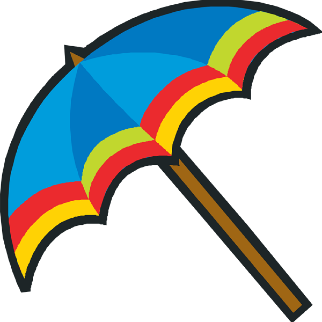 Umbrella Clip Art Free Colorful Umbrella Clip Art Clipart - Sun Umbrella Clip Art (1024x1024)