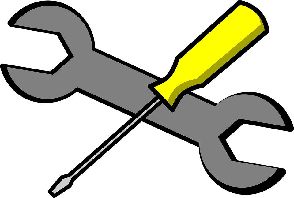 Tools Spanner Screw-driver Wrench Handyman - Wrench Icon (960x647)