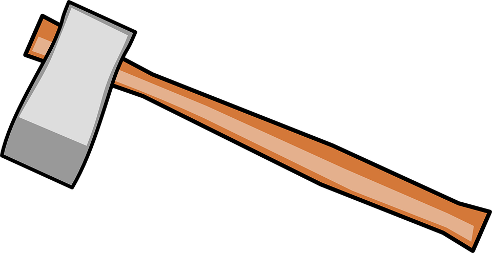 Free Vector Axe Clip Art - Axe Clipart (1457x750)
