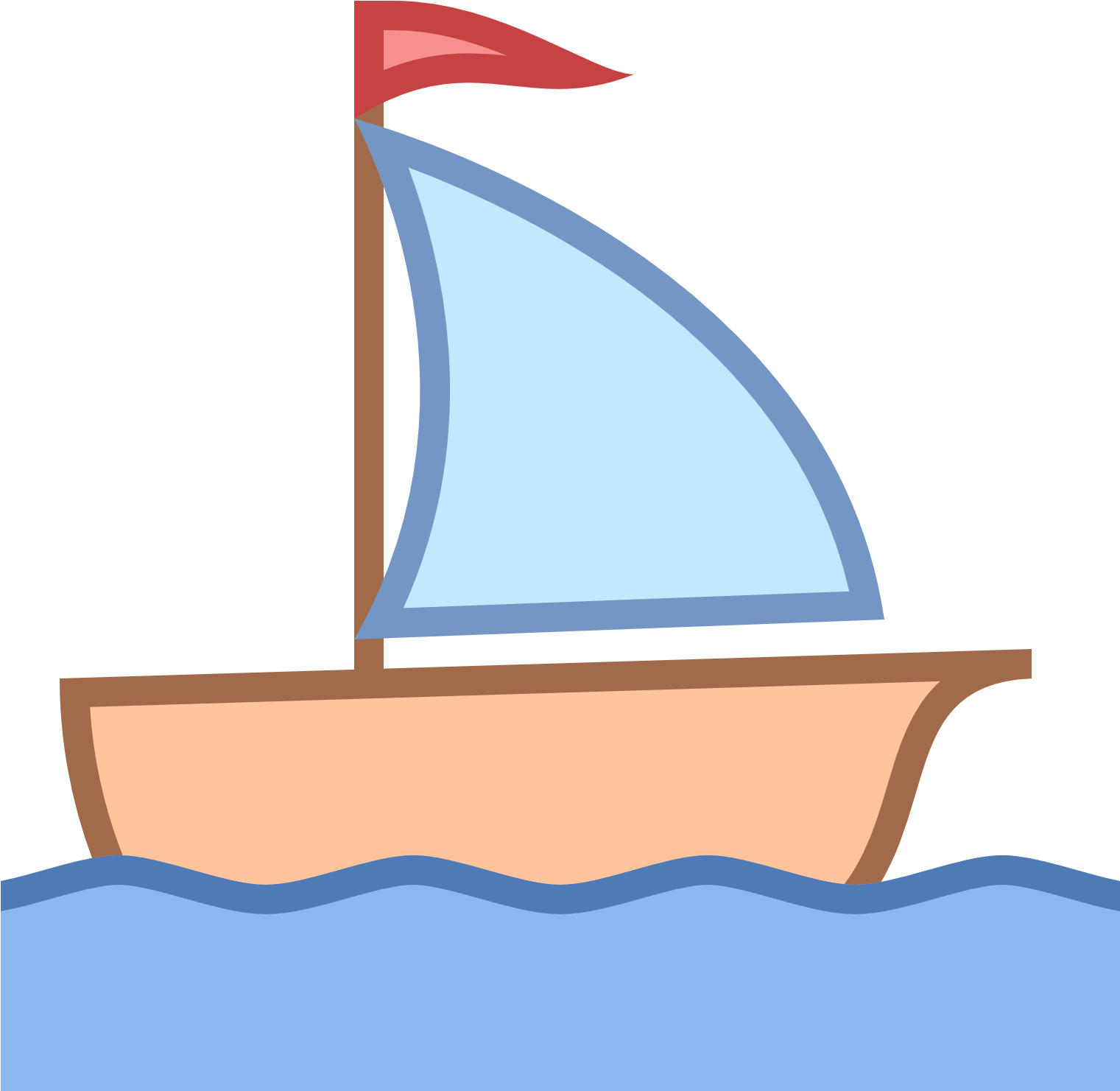 Ship Clipart Little Boat - Little Boat (1600x1600)