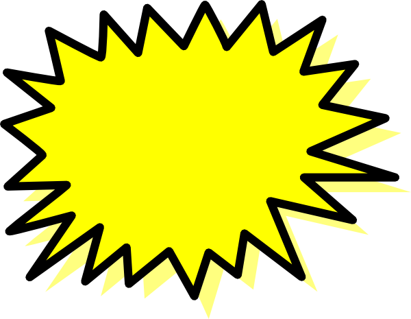 Pow Clipart Explosion Blank Pow Clip Art At Clker Vector - Explosion Clipart (720x558)