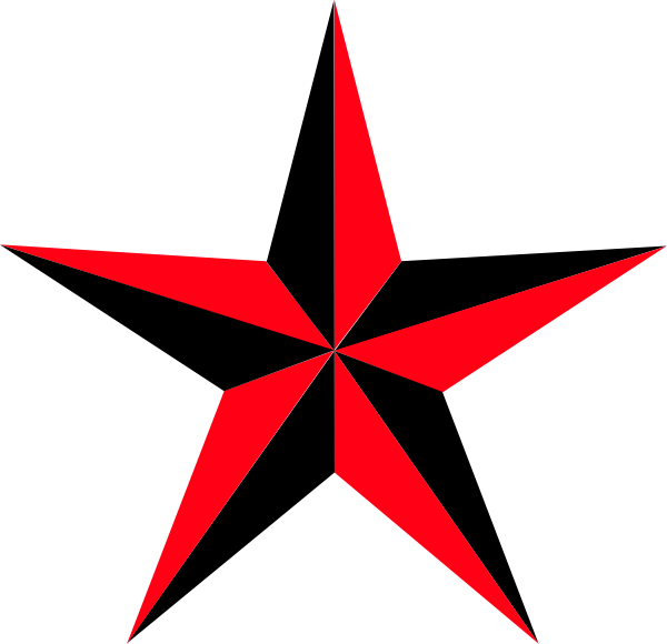 Nautical Star Tattoos Free Cut Out Png Images - Tigres Uanl Campeon 2016 (600x580)