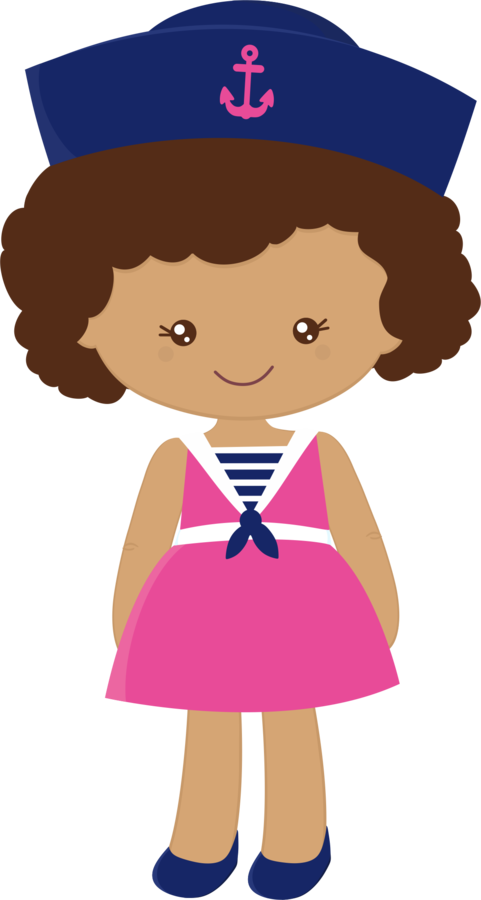 Royal Marinesnautical Partyscrapdo Artanchorsprofile - Sailor Girl Clipart (481x900)