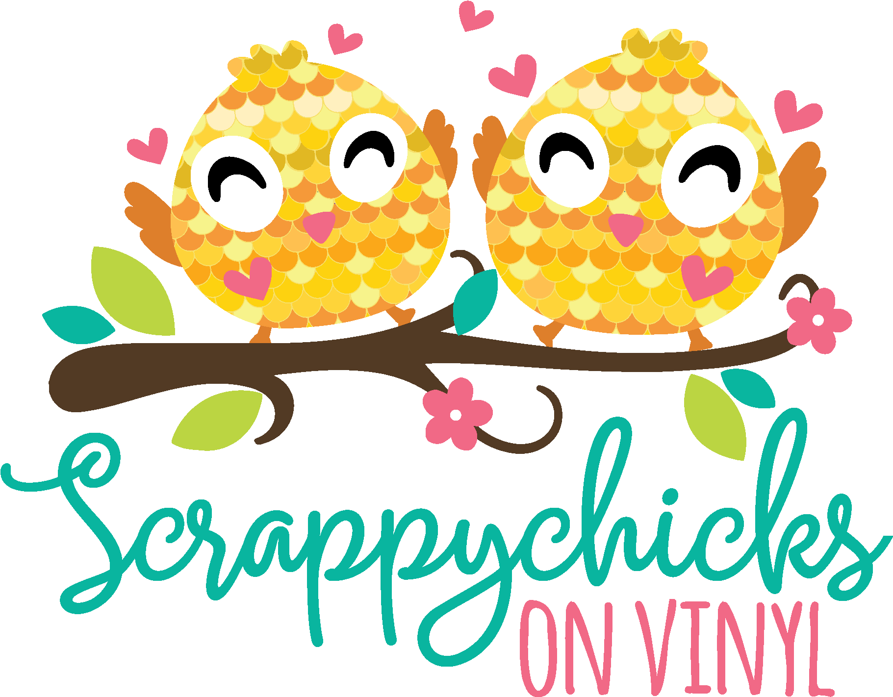 Scrappychicks On Vinyl - Watercolor Painting (2000x2000)