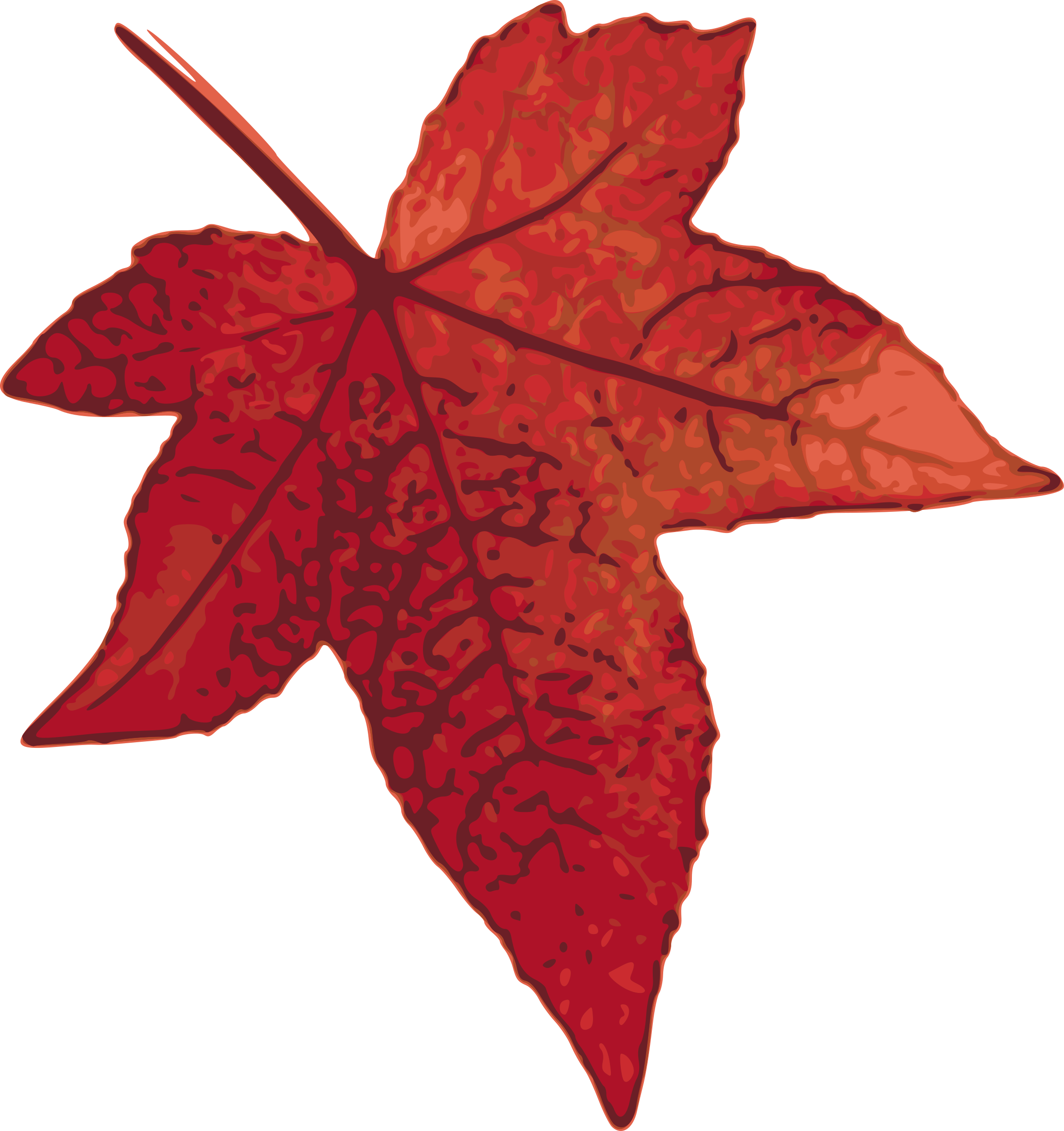 Clipart - Maple Leaf Clip Art (2259x2400)