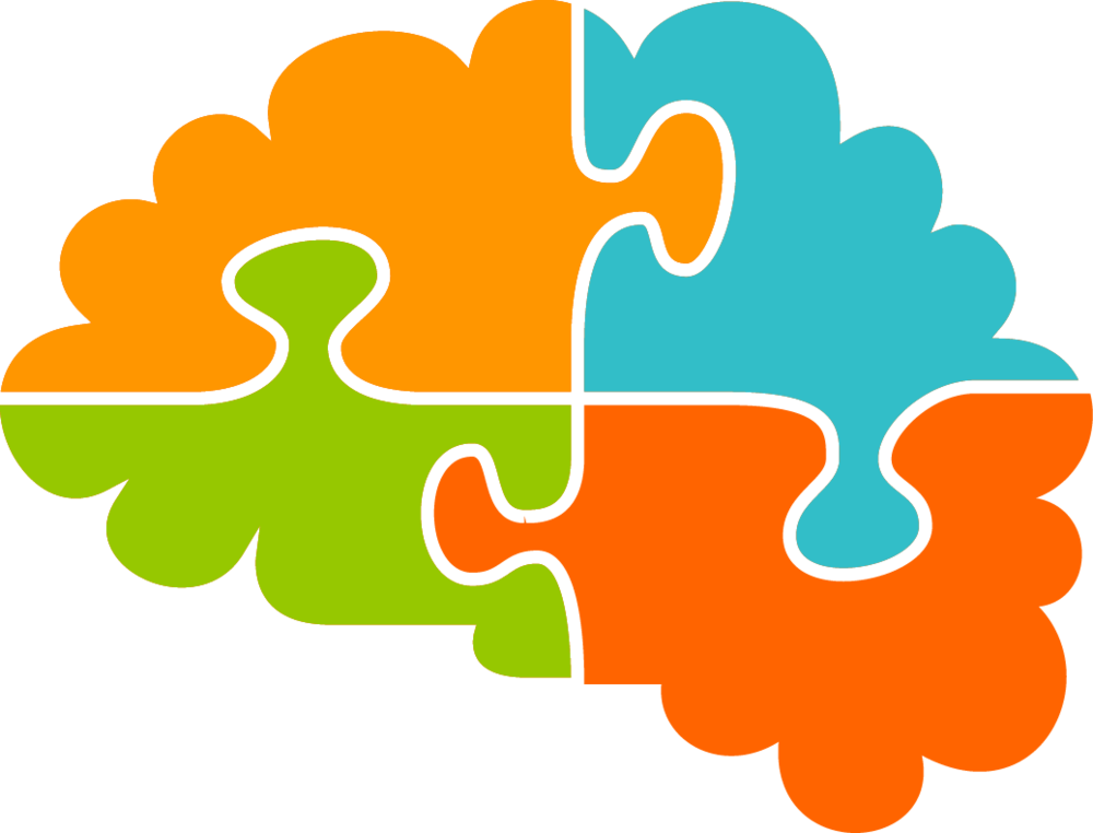 Puzzle Brain - Brain Png (1000x762)