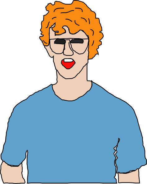 Free Vector Napoleon Dynamite Clip Art - Napoleon Dynamite Clipart (474x592)