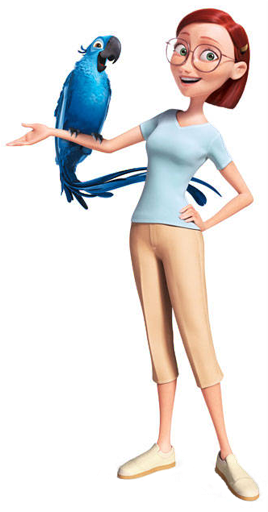 Rio Movie Clip Art - Rio The Movie Linda (512x512)