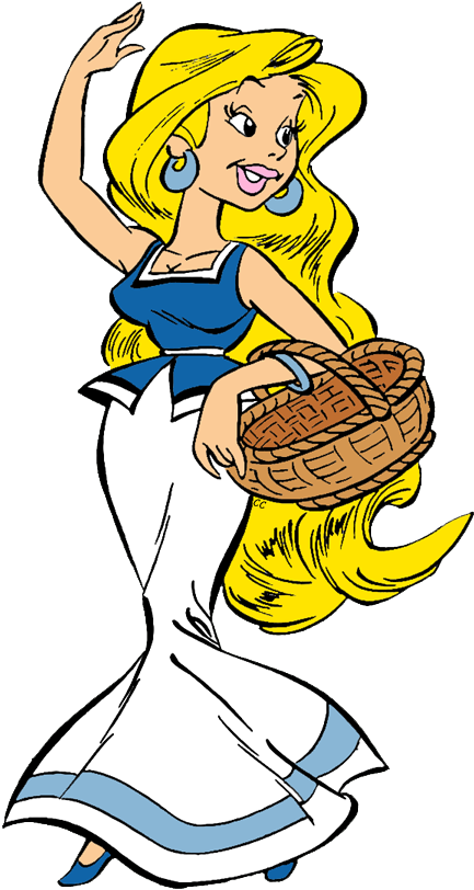 Dogmatix Obelix Asterix, Obelix - Falbala Asterix Y Obelix (450x833)