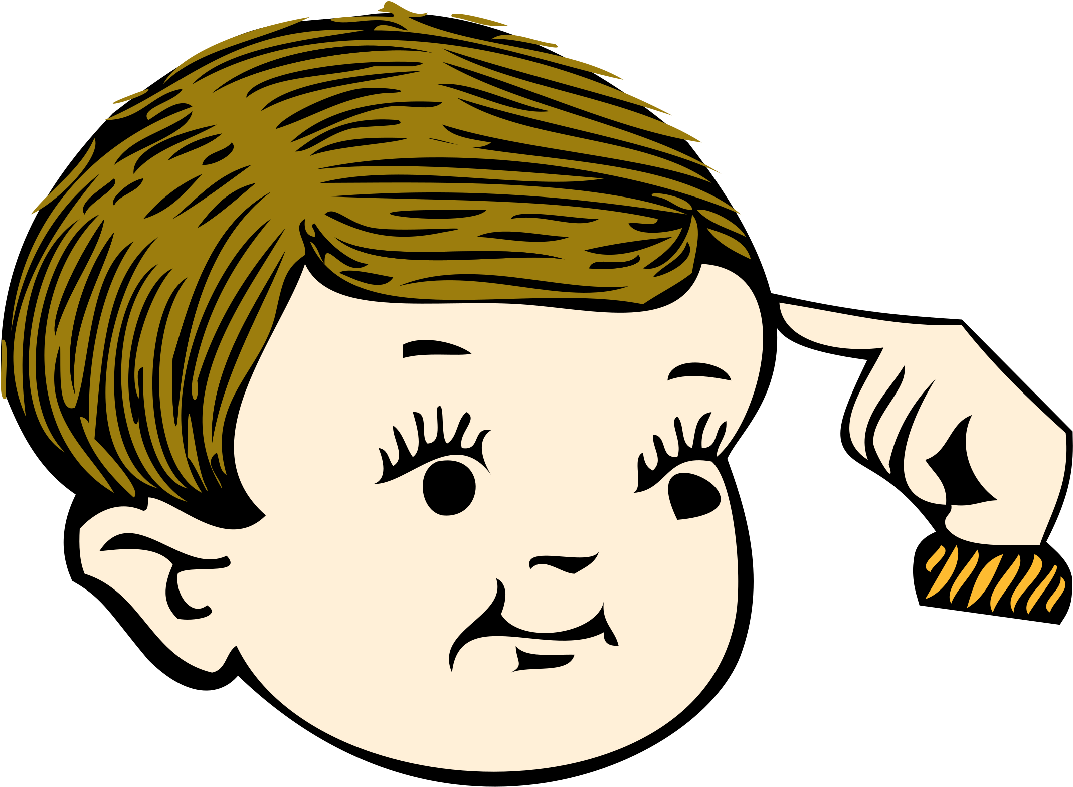 Cartoon head