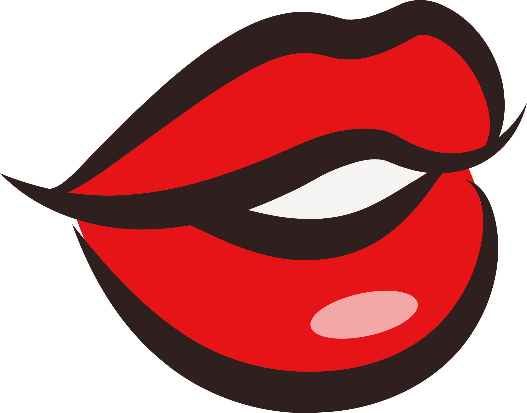Kiss Watercolor Painting Lip Clip Art - Kiss Watercolor Painting Lip Clip Art (2025x1585)