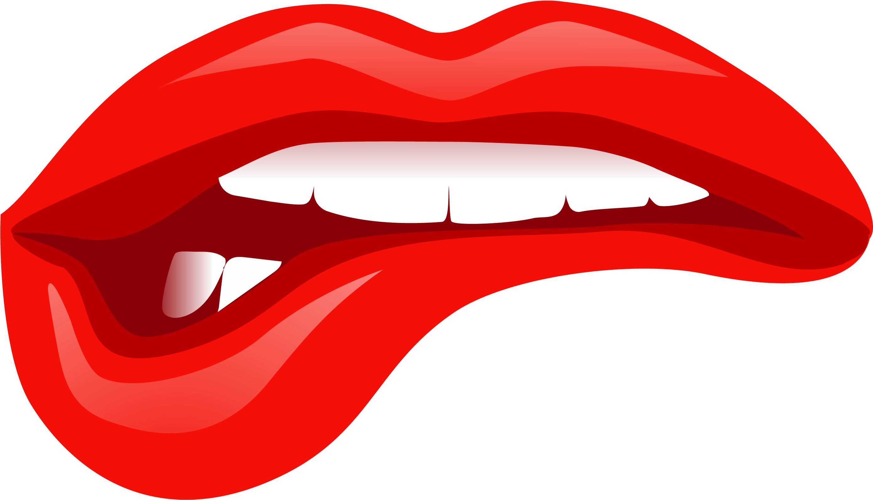 Red Lips Kiss Png Transparent Clipart Image - Lips Kiss Png Transparent (3000x1878)