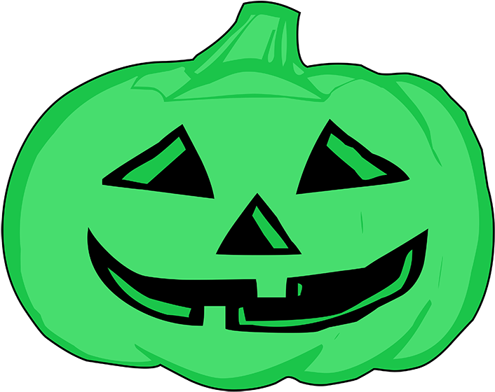 Lila Pumpkin Head - Pumpkin Clip Art (709x570)