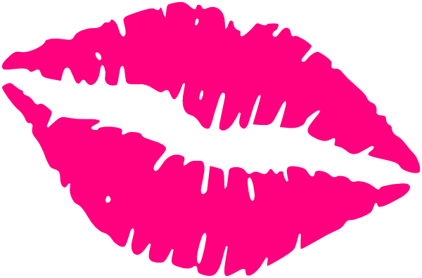 Lips Clip Art (600x396)