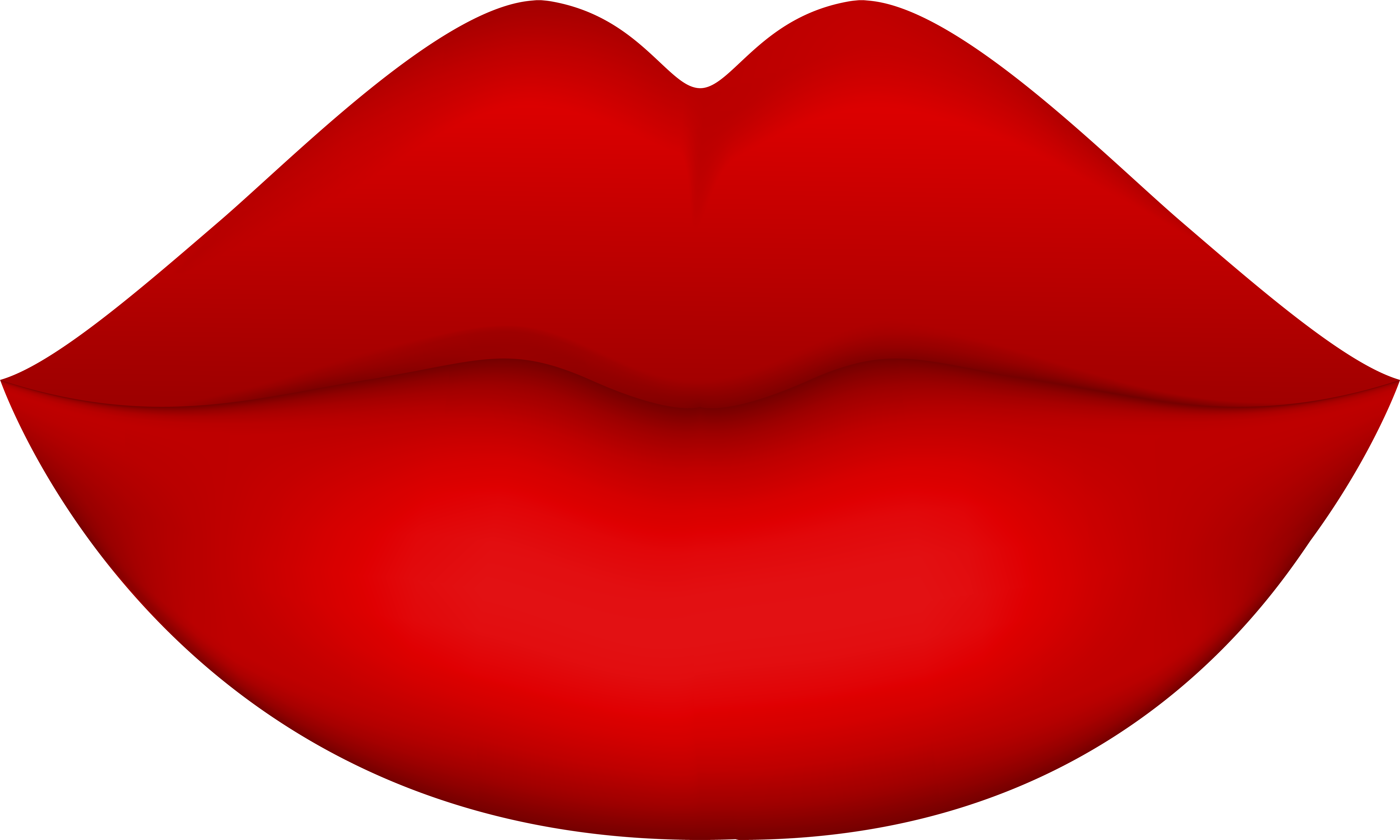 Female Red Lips Png Clip Art - Tongue (8000x4802)