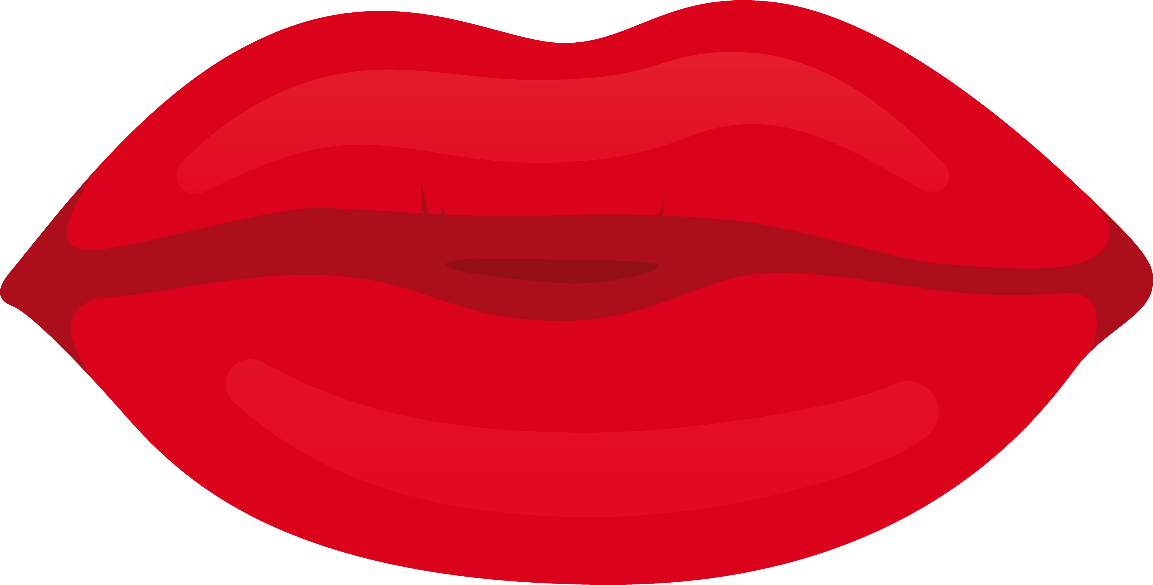 Lips Clipart Kissey - Lipstick (3840x1948)