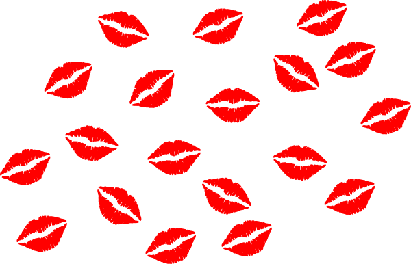 Download - Kisses Clipart (600x386)