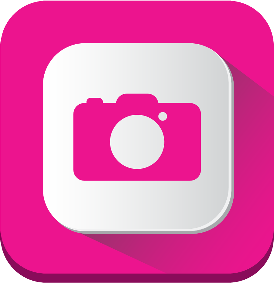 Airplane Clipart Images And Photos - Camera Logo Pink (1024x1024)