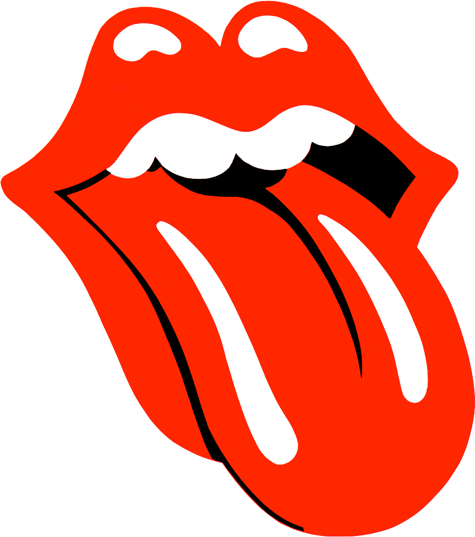 Lips Clipart Rolling Stones - Rolling Stone Logo Png (1050x1242)
