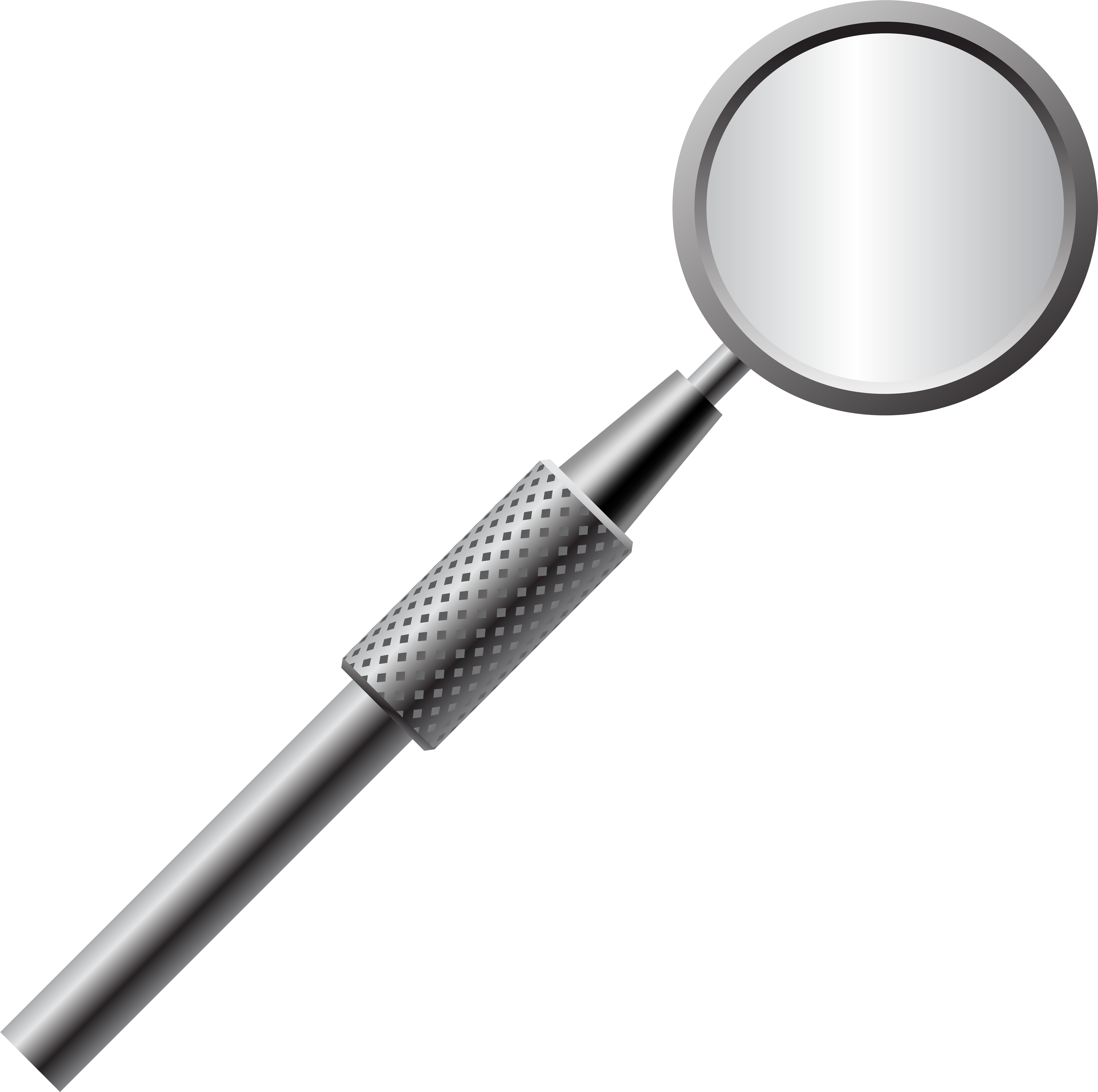 Dental Mouth Mirror Png Clip Art - Dental Mouth Mirror Png Clip Art (8000x7955)