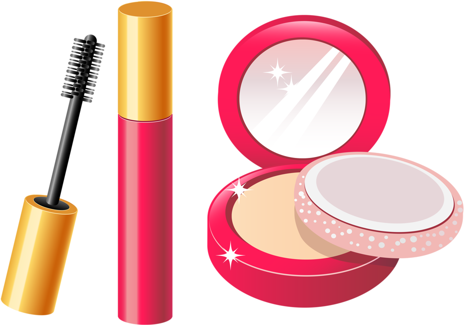Fashion And Makeup Clipart, Diva Girly Clipart, Nail - Makeup Clipart Png (1024x727)