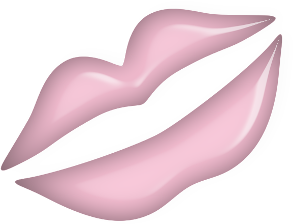 Pink Kiss Lips Png Clipart - Zazzle Küssen Sie Mich, Ich Kommen Aus Missouri Iphone (584x443)