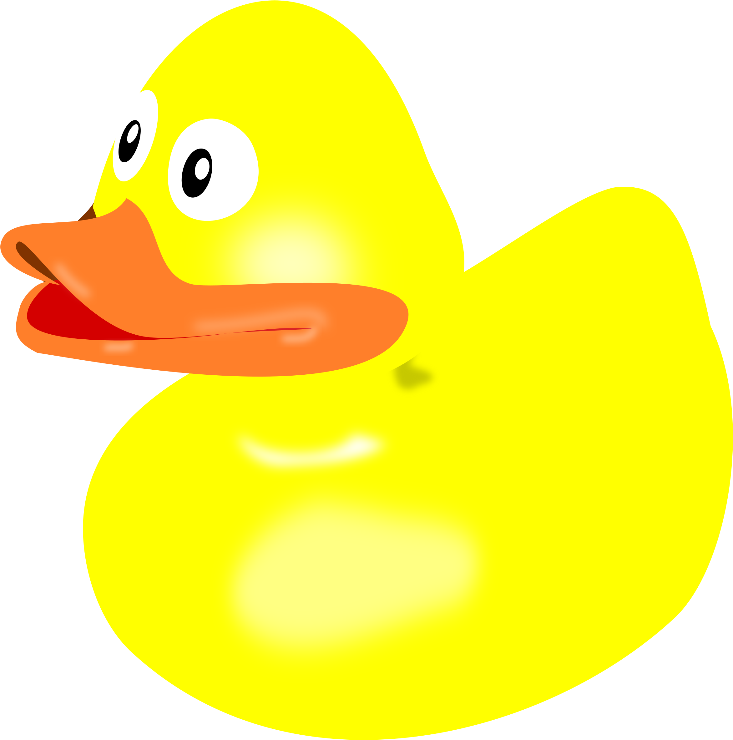 Rubber Duck Png - Float Duck Transparent (2353x2400)
