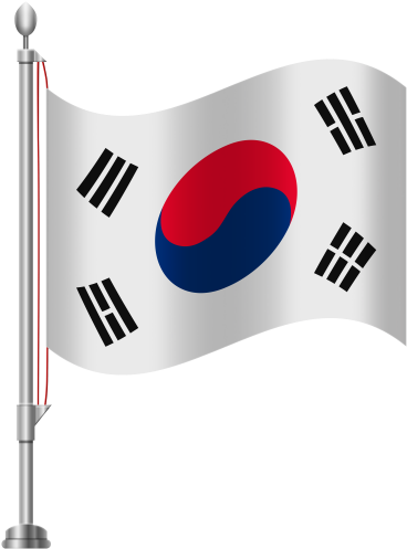 South Korea Flag Png Clip Art - South Korea Flag Clipart (480x625)