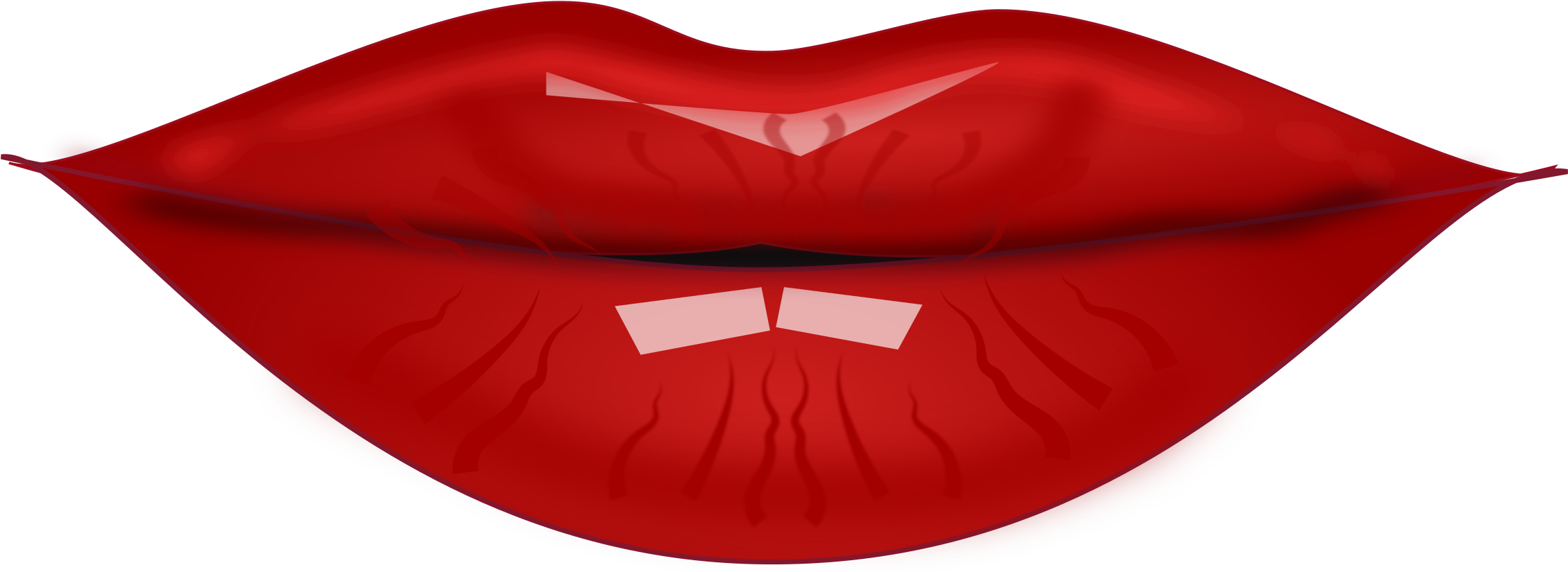 Lip Clip Art Images Clipart - Cartoon Images Of Lip (2400x1800)