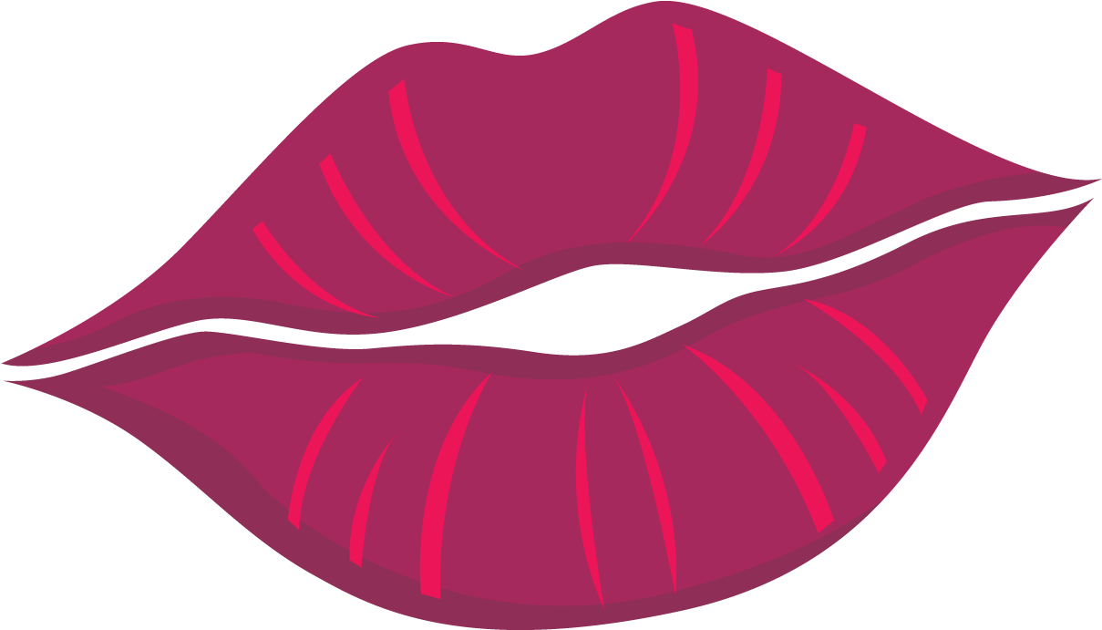 International Kissing Day - Kiss Lip Cartoon (1356x734)
