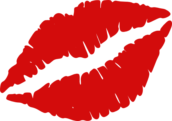 Lips Clip Art (600x422)