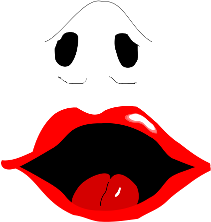Clip Art Nose - Transparent Nose And Mouth (711x750)