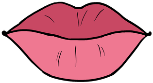 Lips Header - Lips Drawing Png (400x400)