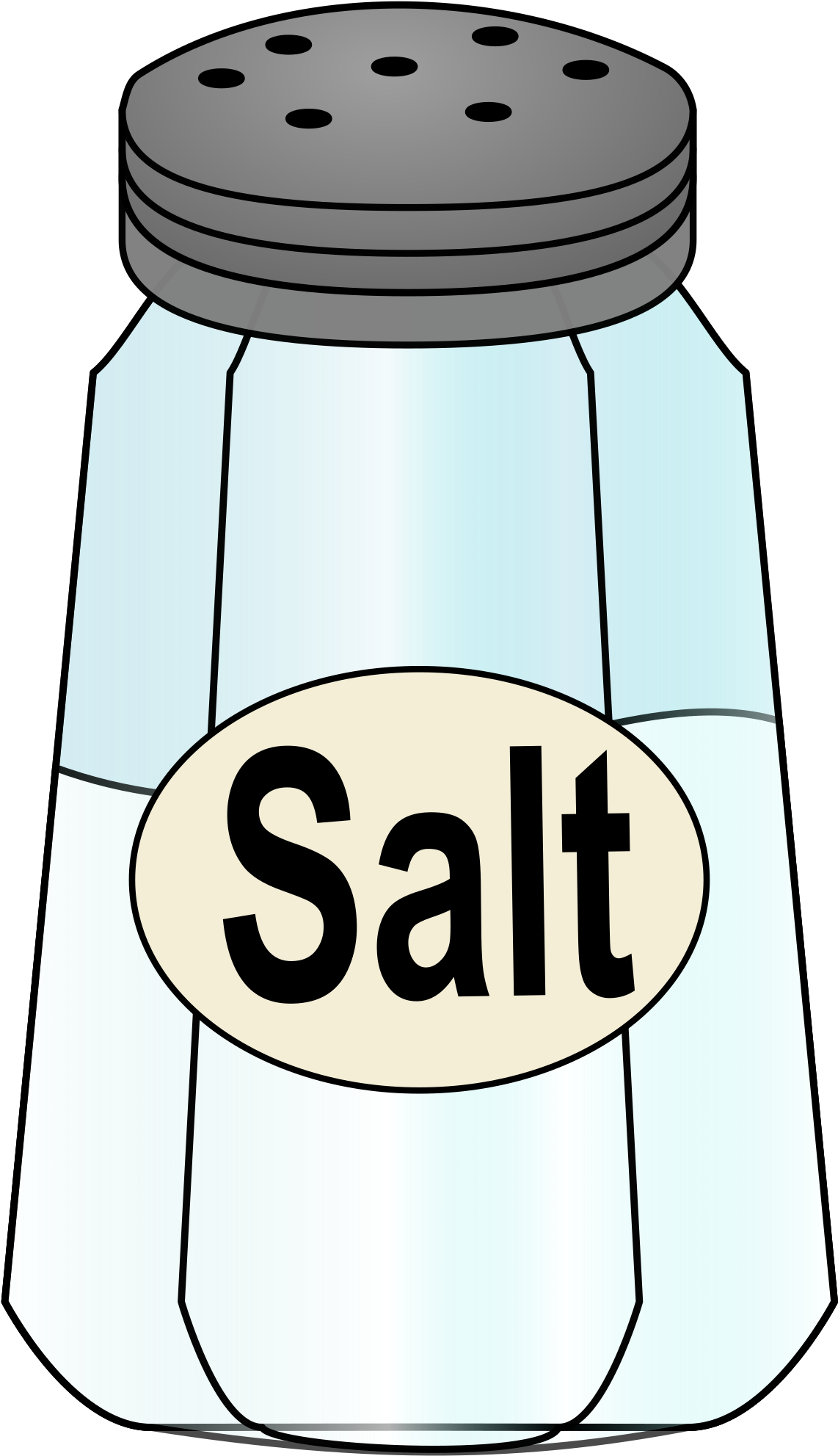 Salt Shaker - Salt Clip Art (1697x2400)