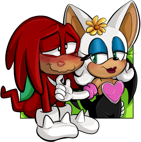 Knuxouge - Rouge The Bat Kiss (500x475)
