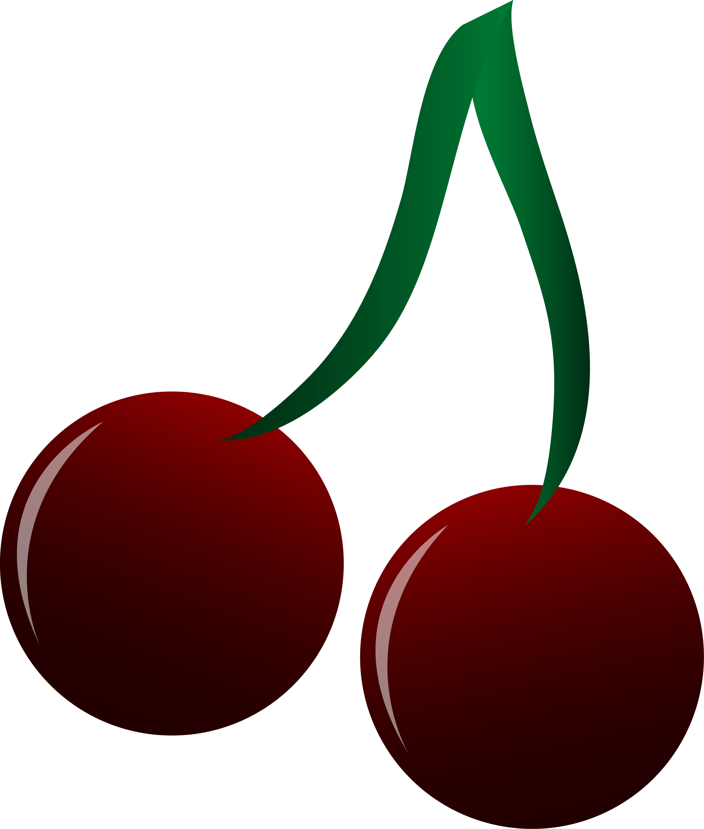 Chapstick Cliparts - Cherry Clip Art (2443x2875)